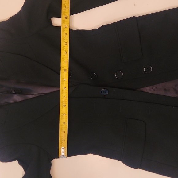BCBGMAXAZRIA Black Blazer Jacket extra extra small - Picture 13 of 13